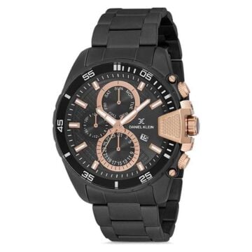 Daniel Klein DK102-012236B Siyah Çelik Erkek Kol Saati