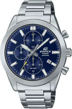 Casio Edifice Serisi EFB-710D-2AVUDF Çizilmez Safir Cam Çelik Erkek Kol Saati