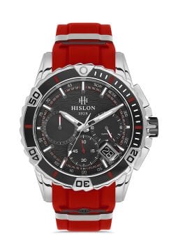 Hislon MS143T-04KS Kırmızı Erkek Kol Saati