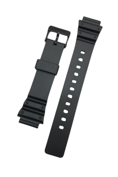 Casio MRW-200 Orijinal Silikon Siyah Saat Kordonu