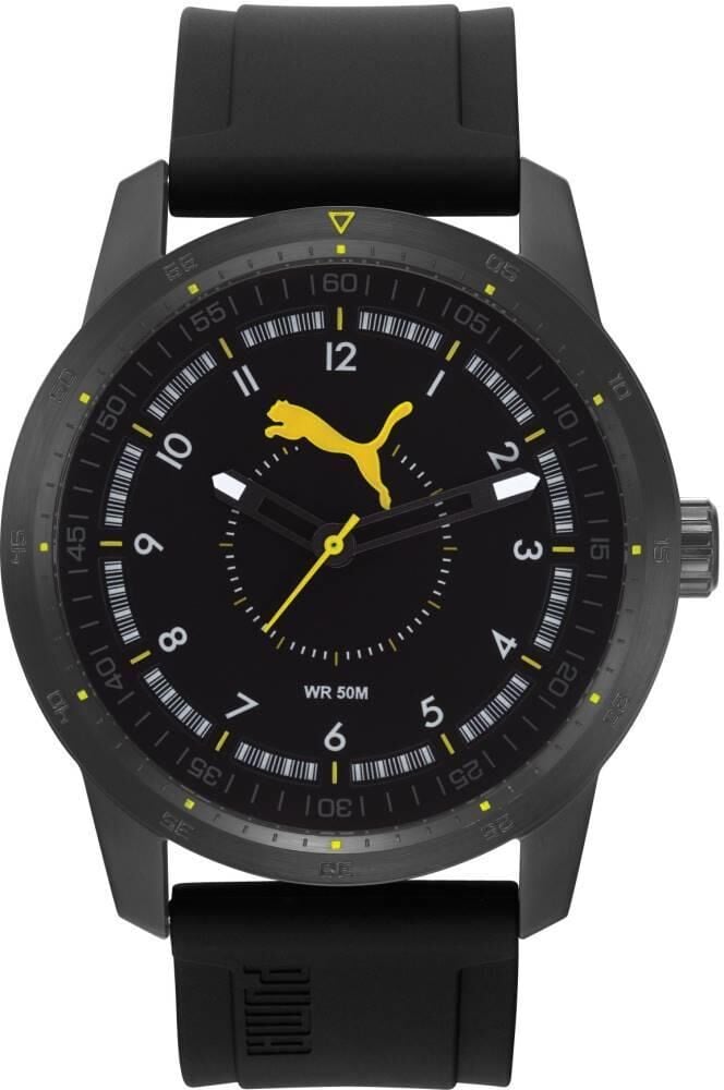 Puma PU104111 Siyah Orijinal Silikon Saat Kordonu
