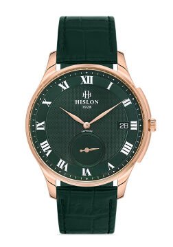 Hislon CL120R-15YR Yeşil Klasik Erkek Kol Saati