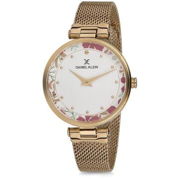 Daniel Klein Altın Sarı Hasır Çelik Kadın Kol Saati 623267
