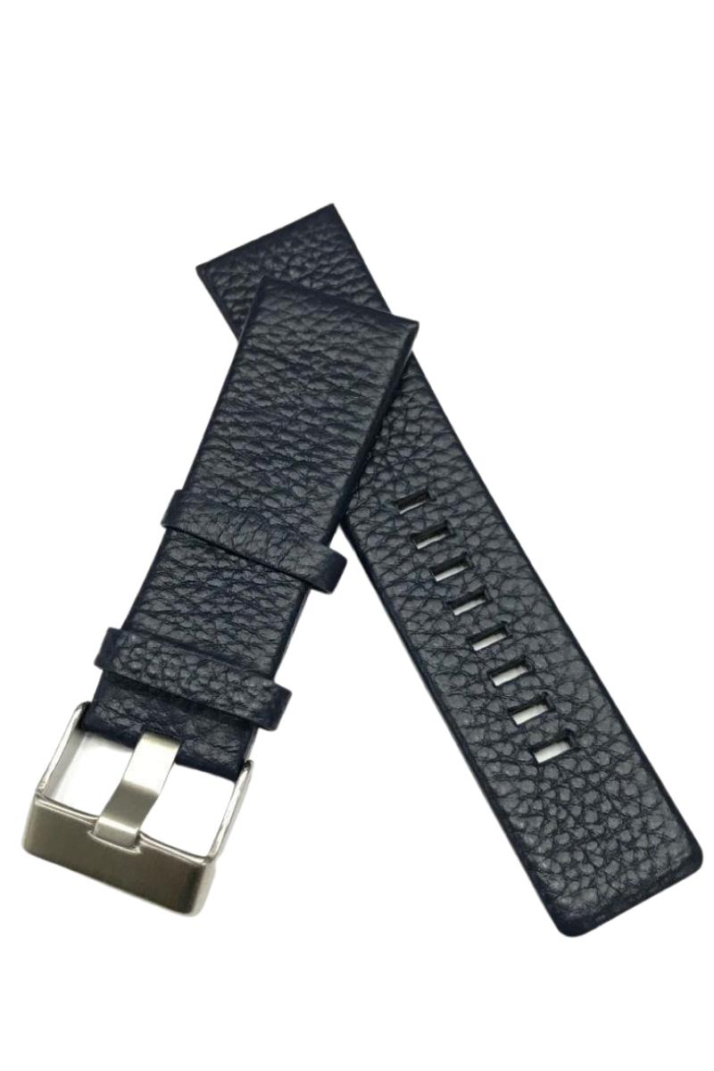 26x24 mm Diesel Saat Uyumlu Hakiki Deri Saat Kordonu - Mercan Saat