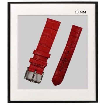 18MM KIRMIZI DESENLİ KORDON