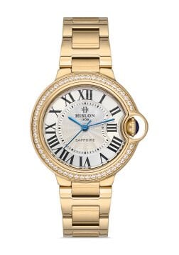 Hislon QL120G-10SG Taşlı Kadın Kol Saati