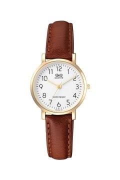 Q&Q Klasik Kahverengi Kadın Kol Saati 998276