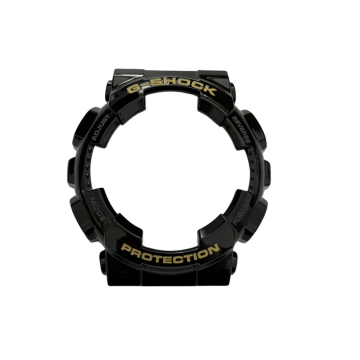 Casio G-Shock GA-100 Parlak Siyah Orijinal Shock Lastiği Kasa Silikonu