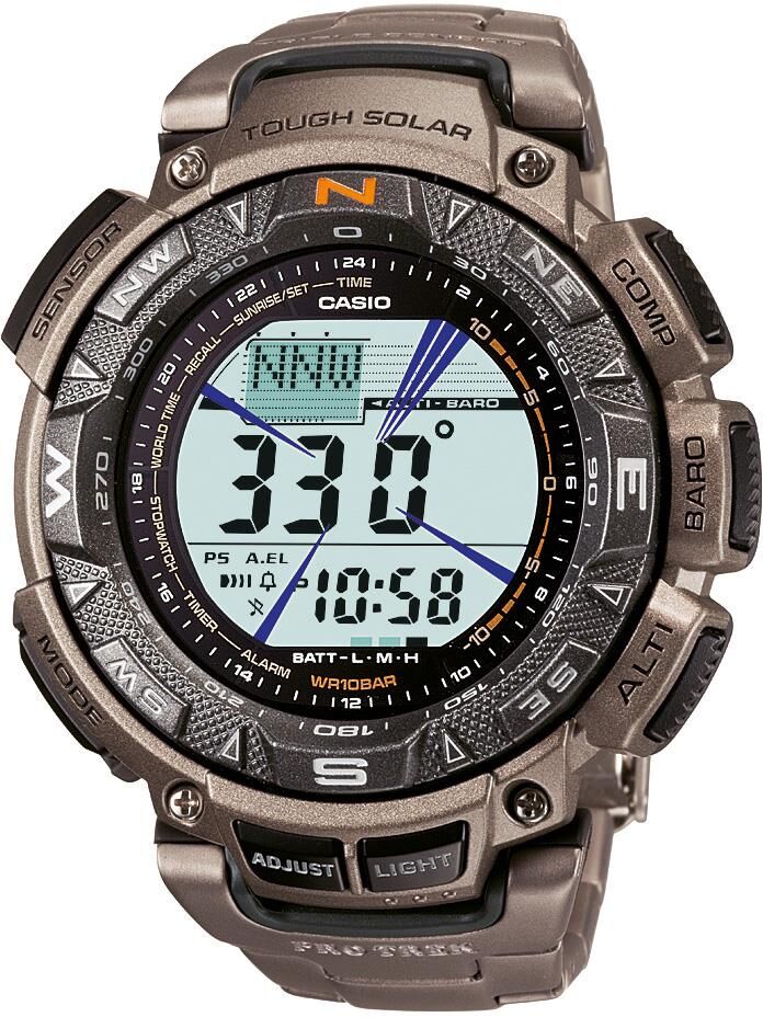 Casio PRG-40T PRG-240T Orijinal Titanyum Saat Kordonu