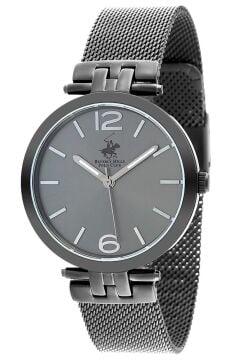 Beverly Hills Polo Club BH8087-06 Hasır Çelik Kadın Kol Saati