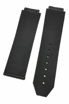 Hublot Big Bang Classic Fusion Uyumlu Siyah Silikon Saat Kordonu