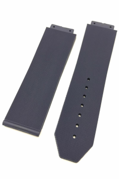 Hublot Big Bang Classic Fusion Uyumlu Lacivert Silikon Saat Kordonu - Kasa girişi 19 mm
