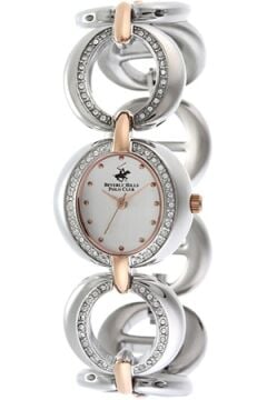 Beverly Hills Polo Club BH725-05 Halkalı Çelik Kadın Kol Saati