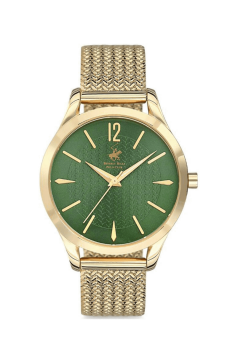 Beverly Hills Polo Club BH8097-04 Hasır Çelik Kadın Kol Saati