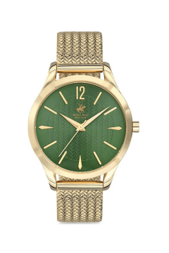 Beverly Hills Polo Club BH8097-04 Hasır Çelik Kadın Kol Saati