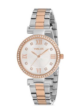 Vialux LJ527T-02SR Kadın Kol Saati