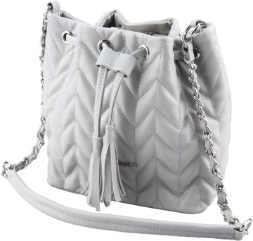 Daniel Klein DKB2018-09 Kadın Gri Büzgülü Askılı Çanta