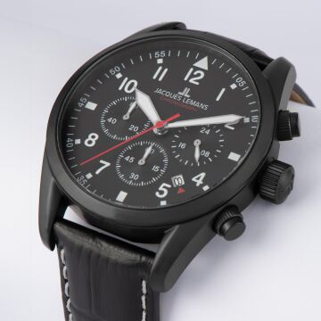 JACQUES LEMANS SPORT 42-2F ERKEK KOL SAATİ