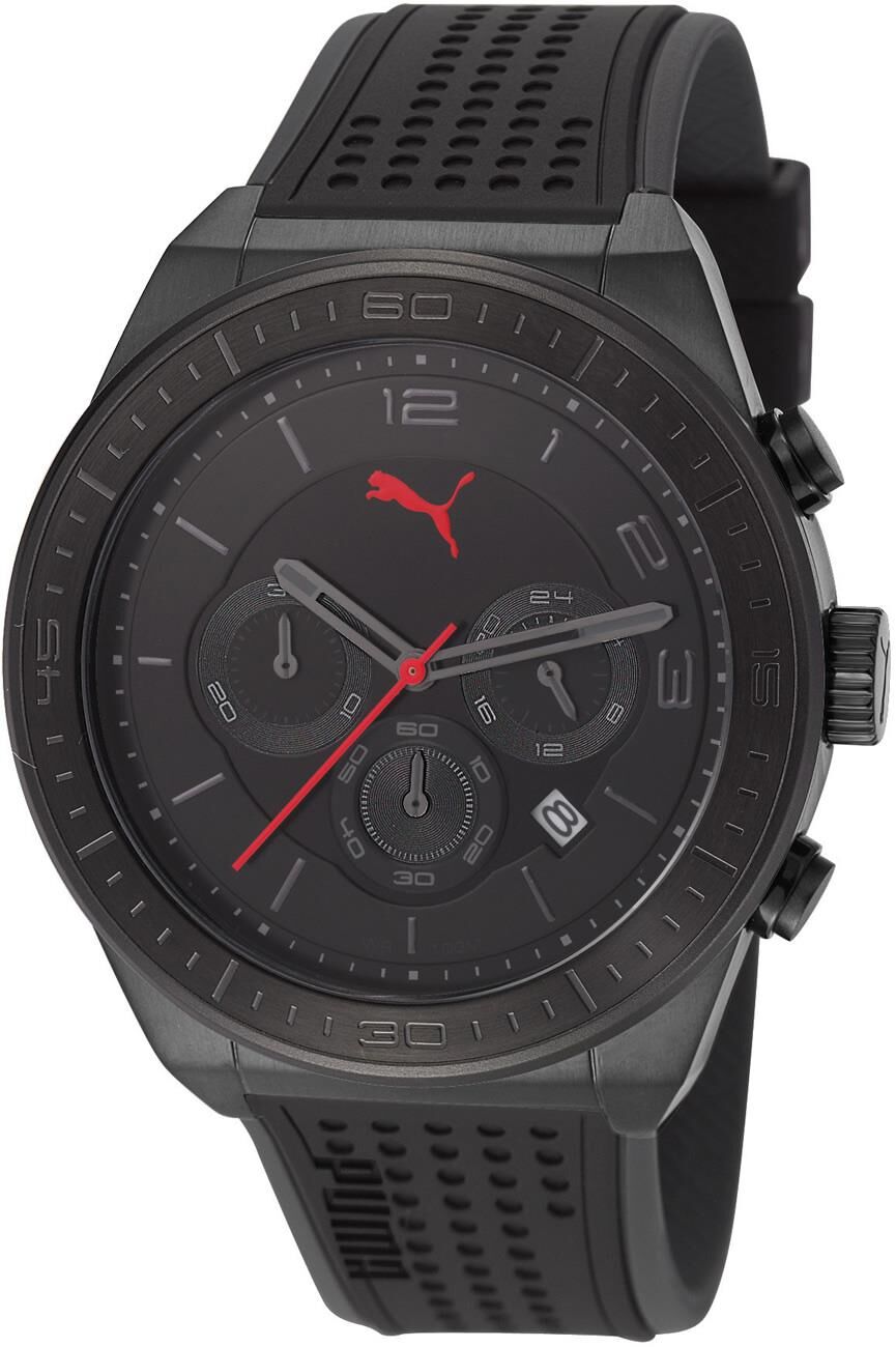 PU102911004 Siyah Renk Orijinal Silikon Saat Kordonu Kayışı