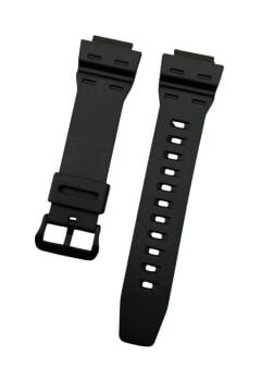 Casio AE-1500 DW-391 W-737 WS-1500 WS-1700 Orijinal Siyah Renk Silikon Saat Kordonu