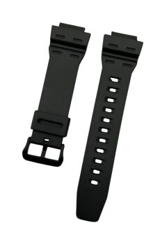 Casio AE-1500 DW-391 W-737 WS-1500 WS-1700 Orijinal Siyah Renk Silikon Saat Kordonu
