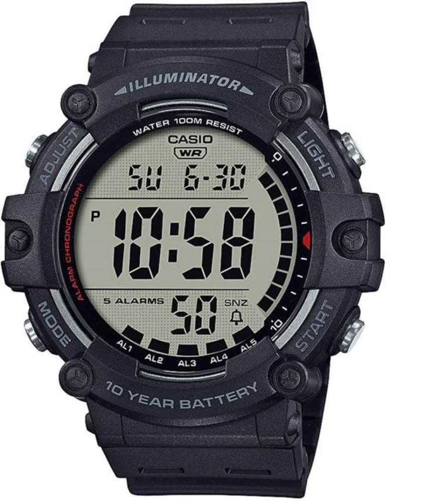 Casio AE-1500 DW-391 W-737 WS-1500 WS-1700 Orijinal Siyah Renk Silikon Saat Kordonu