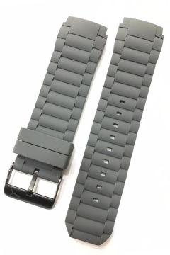 PU104301002 Gri Renk Orijinal Silikon Saat Kordonu Kayışı
