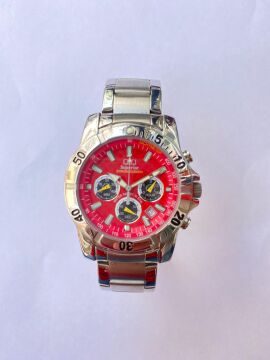 Q&Q Superior Erkek Gümüş Renk Kronometreli Çelik Kol Saati