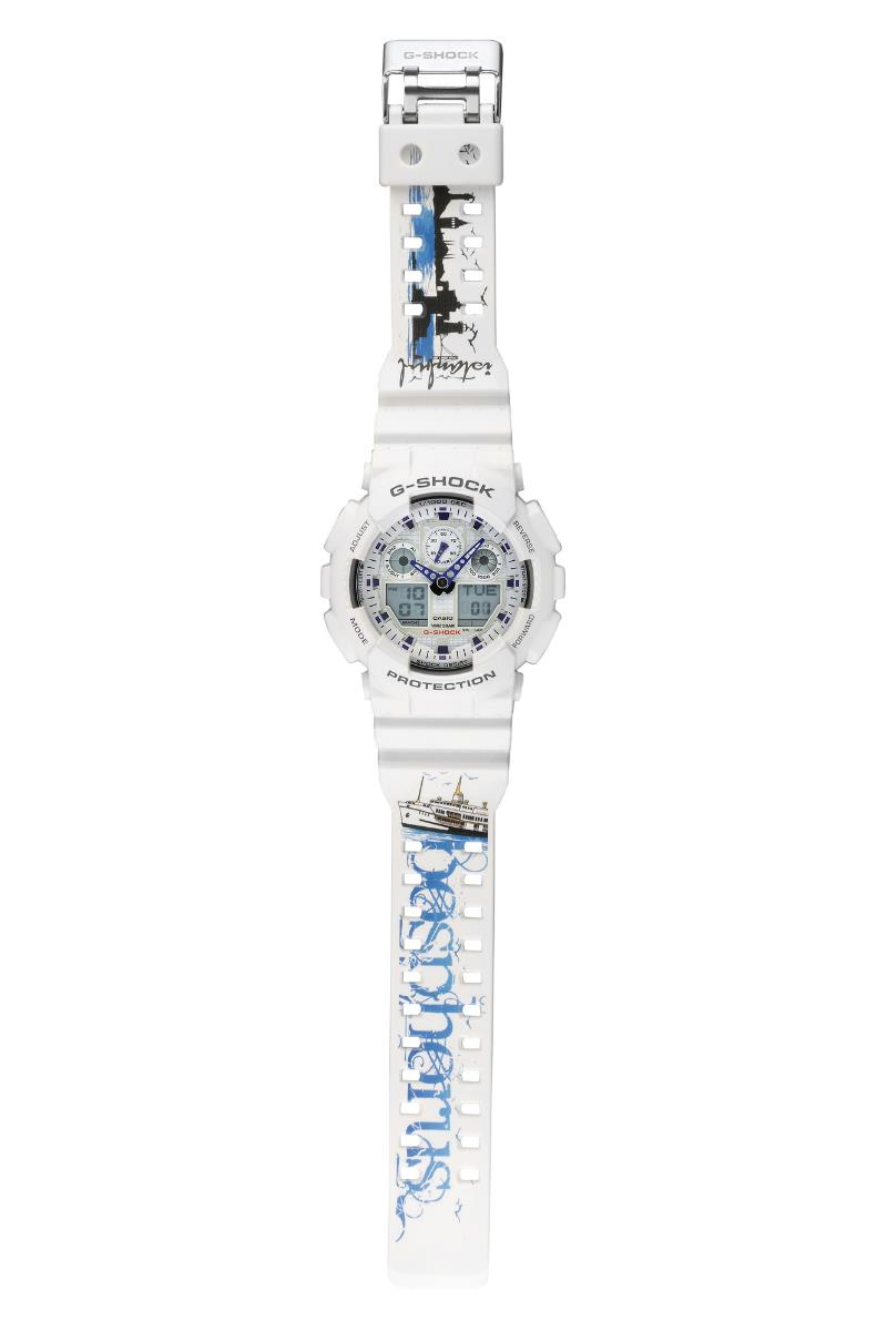 Casio G-Shock GA-100 G-8900 GR-8900 GW-8900 İstanbul Beyaz Orijinal Saat Kordonu