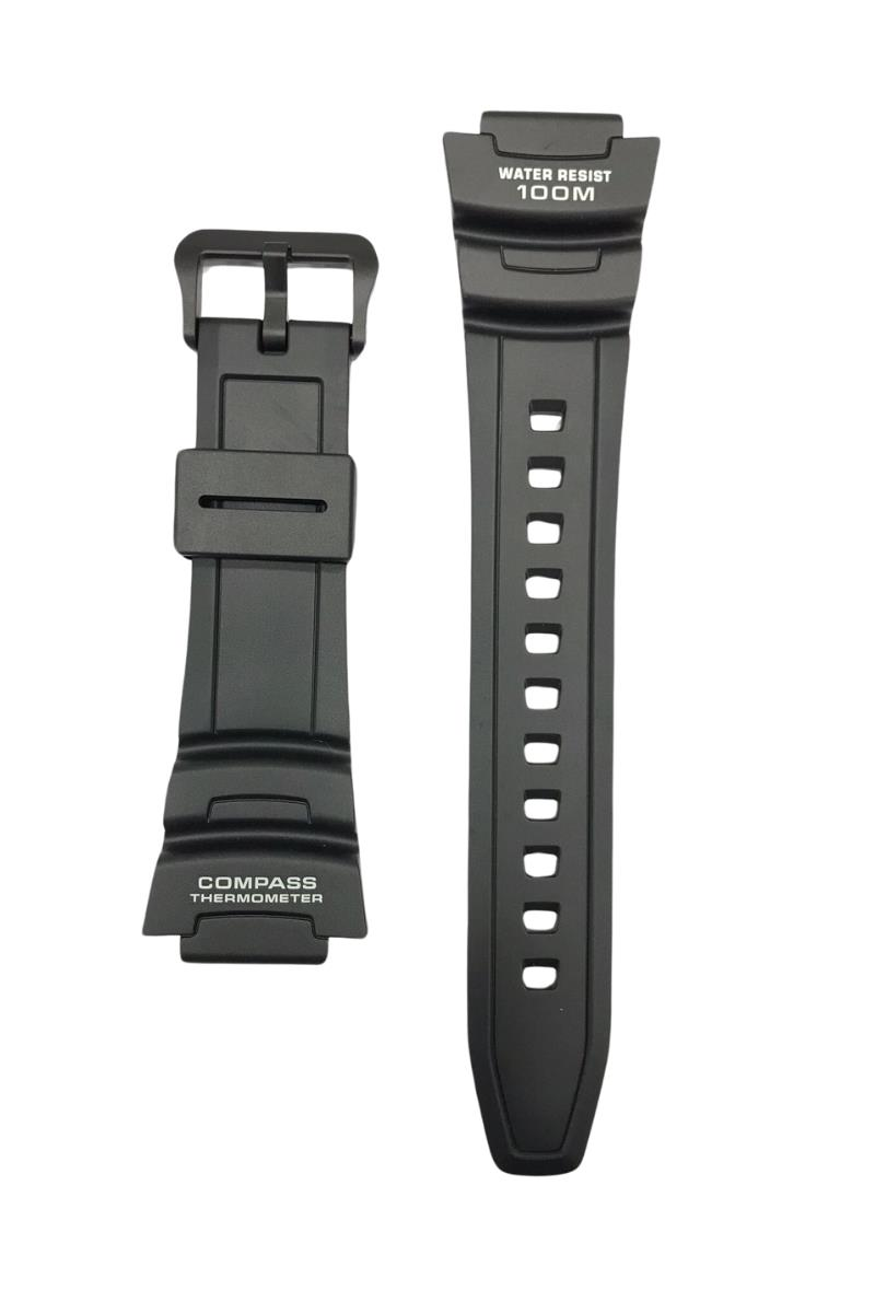 Casio SGW-500 Siyah Orijinal Silikon Saat Kordonu