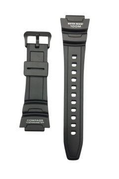 Casio SGW-500 Siyah Orijinal Silikon Saat Kordonu