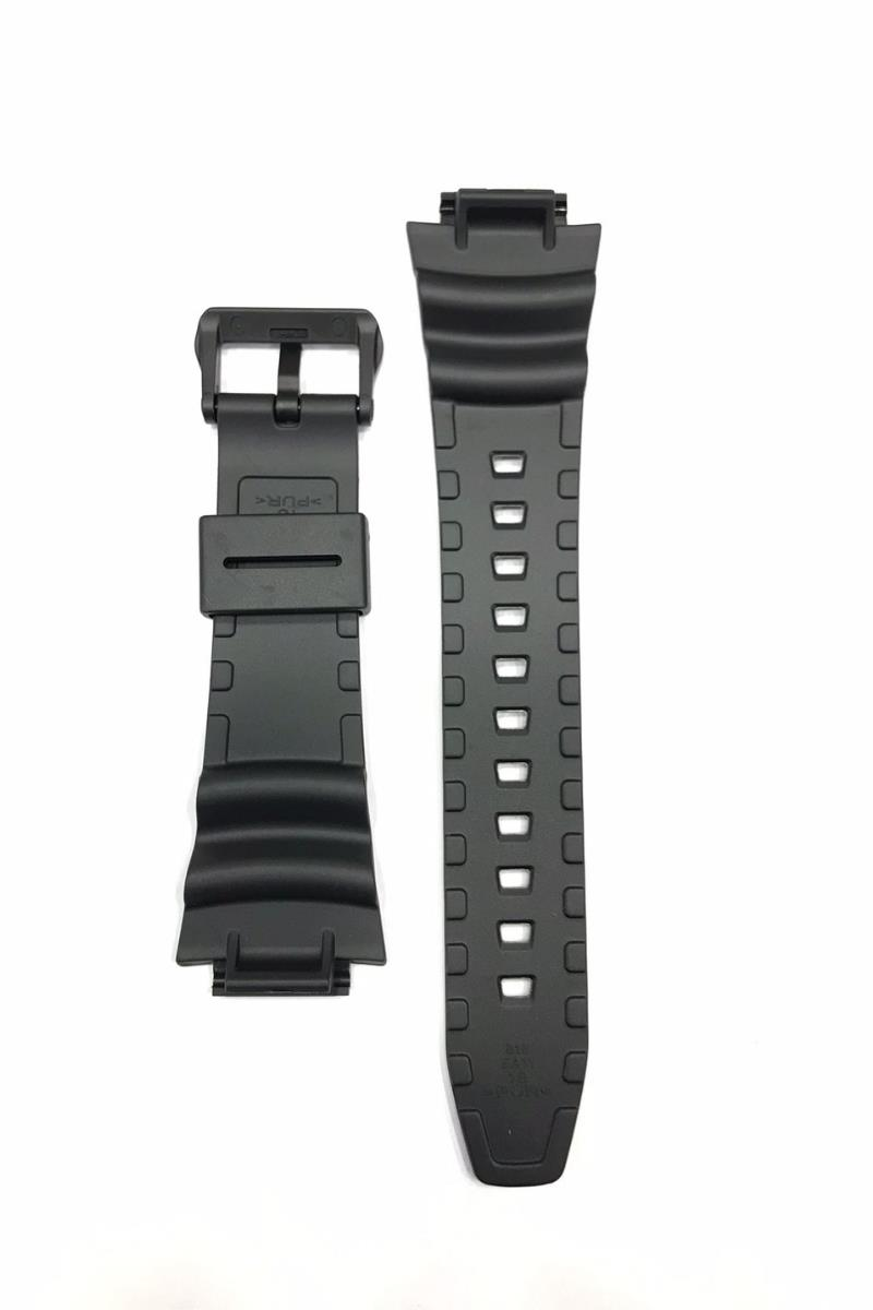 Casio SGW-500 Siyah Orijinal Silikon Saat Kordonu