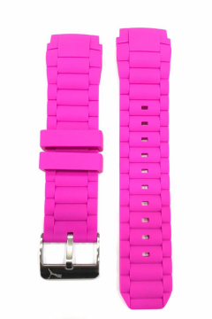 Puma PU104311003 Pembe Orijinal Silikon Saat Kordonu