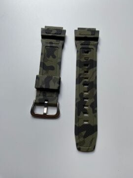 CK-2723GN CASIO AE-1400 UYUMLU YEŞİL KAMUFLAJ KORDON