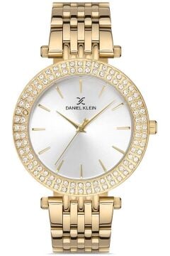 Daniel Klein Altın Renk Çelik Kadın Kol Saati 000405