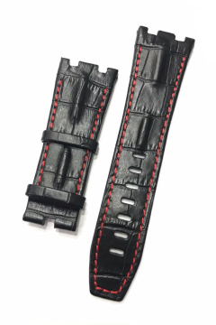 Audemars Piguet 28-24 Royal Oak Uyumlu Deri Saat Kordonu