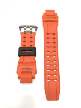 Casio GA-1000-4A Orijinal Turuncu Renk Silikon Saat Kordonu