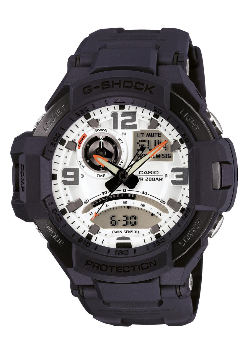 Casio GA-1000-2A Orijinal Lacivert Renk Silikon Saat Kordonu Kayışı