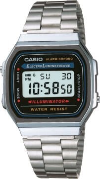 CASIO A168WA-1WDF RETRO ERKEK KOL SAATİ