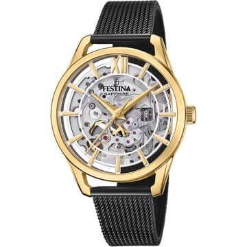 Festina F20629/2 Automatic Skeleton Sapphire Kadın Kol Saati