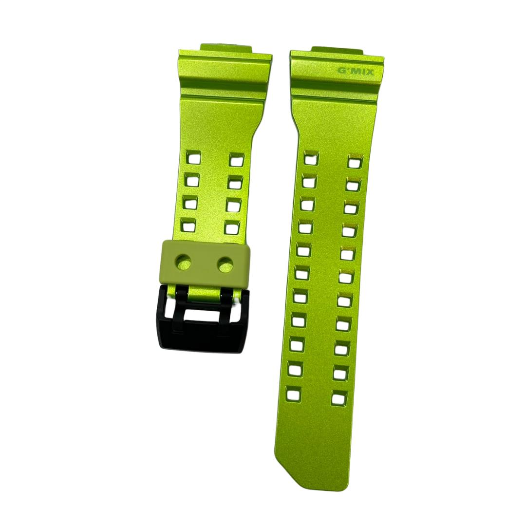 Casio G-Shock GBA-400 Yeşil Parlak Orijinal Silikon Saat Kordonu