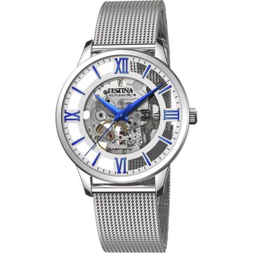 FESTINA F20534/1 AUTOMATIC SKELETON SAPPHIRE ERKEK KOL SAATİ