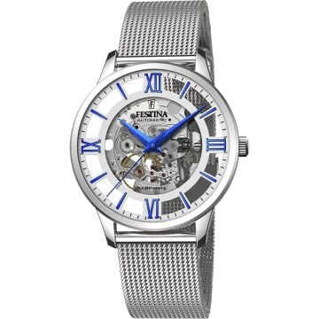 FESTINA F20534/1 AUTOMATIC SKELETON SAPPHIRE ERKEK KOL SAATİ