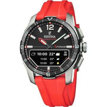 Festina F23000/C Connected D Red Erkek Kol Saati