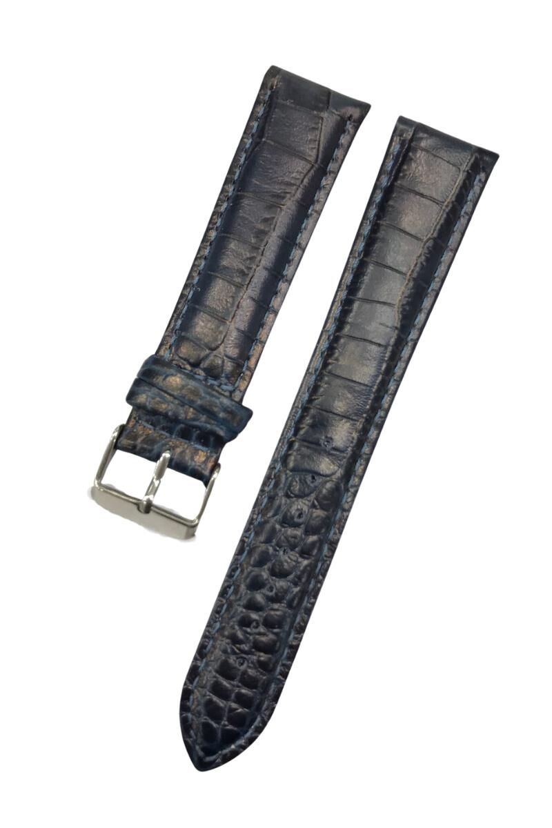 20 mm Klasik Düz Hakiki Deri Saat Kordonu Roder