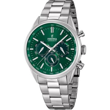 Festina F16820/R Timeless Chronograph Erkek Kol Saati