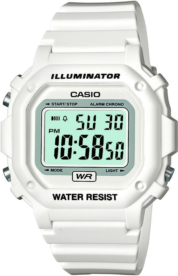 Casio F-108WHC Beyaz Renk Orijinal Saat Kordonu