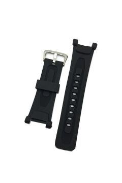 Casio Protrek Prg-40 Prg-240 Saat Uyumlu Siyah Silikon Saat Kordonu Kayışı