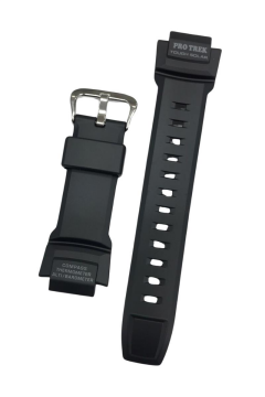 Casio Pro Trek PRG-270 Siyah Orijinal Silikon Saat Kordonu
