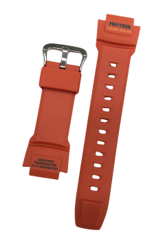 Casio Pro Trek PRG-270 Turuncu Orijinal Silikon Saat Kordonu